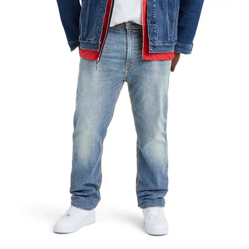 Levi's Men's Straight Jeans - Light Blue